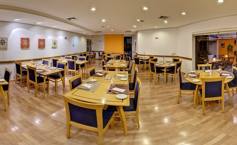 فندق Hampton Park Sao Paulo Jardins المطعم الصورة